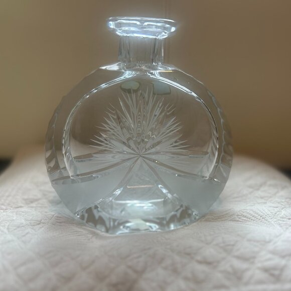 Antique Crystal Decanter - Picture 2 of 5